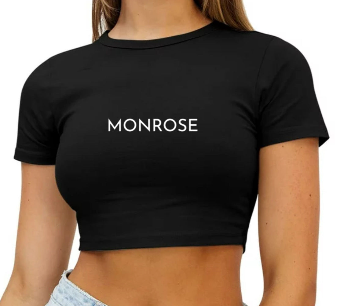 womens cropped tee